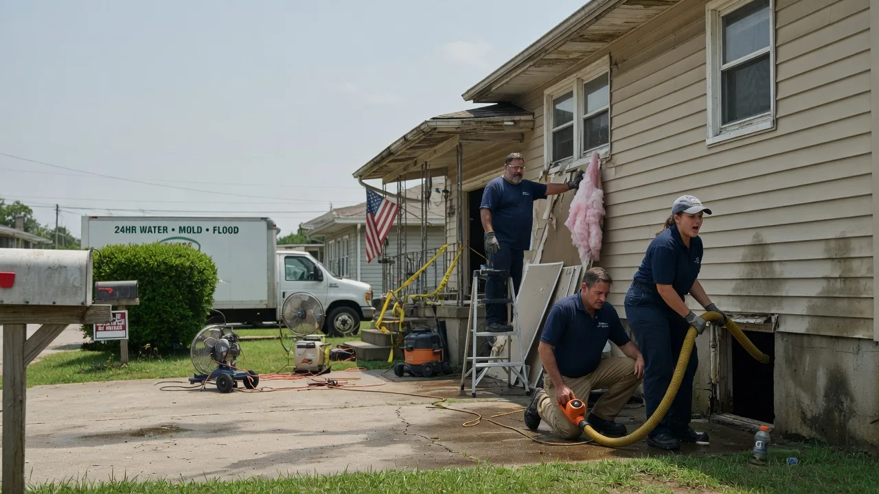 Water Damage Repair in Mount Pleasant, IA near me
